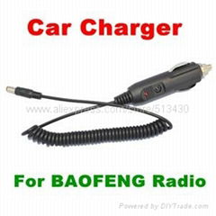 Walkie talkie car charger 12V