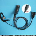 Interphone earpiece for Motorola digital walkie talkies/security guard mic 2