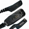 Interphone earpiece for Motorola digital walkie talkies/security guard mic 4