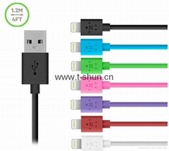 TSB2-01 Colorful Belkin MIXIT Lightning to USB ChargerSync Cable 1.2M