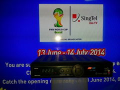 TN HDC-9999 with World Cup Channels for