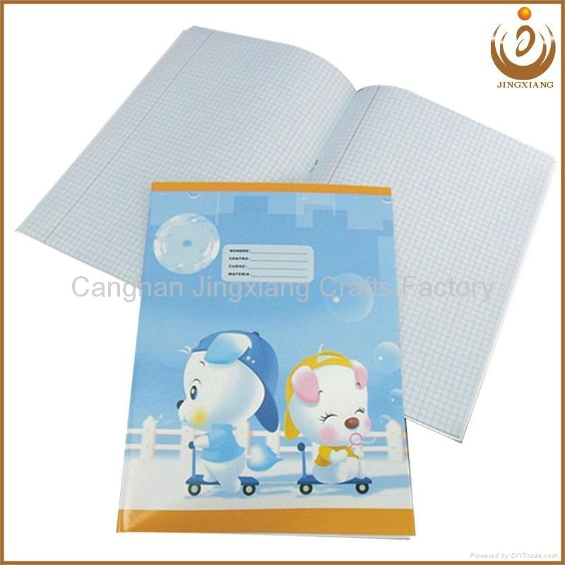 2014 new style students exercise book staple binding notebook 5