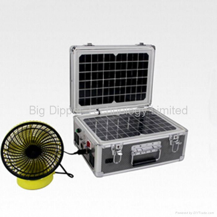 20W Foldable Portable Solar Power System for Travelling and Camping