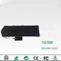 10.5W portable foldable solar charger for smartphones and smart devices 2
