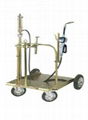 Heavy-duty Mobile Oil Kit with hose reel fixed suitable for drums of 180 to 220k