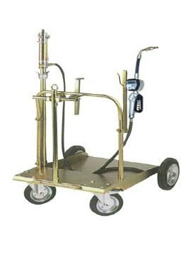 Heavy-duty Mobile Oil Kit with hose reel fixed suitable for drums of 180 to 220k