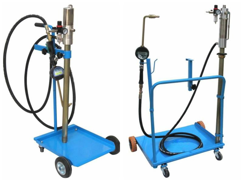 Heavy-duty Mobile Oil Kit with hose reel fixed suitable for drums of 180 to 220k 5