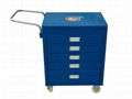 Tool trolley  garage repair tool trolley five drawer tool trolley  4