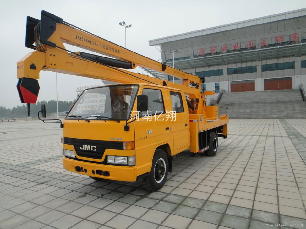 Jiangling 16 meters overhead working truck