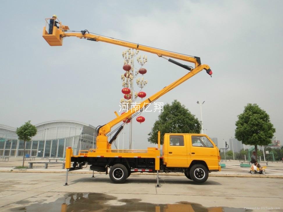 Jiangling 16 meters overhead working truck 2