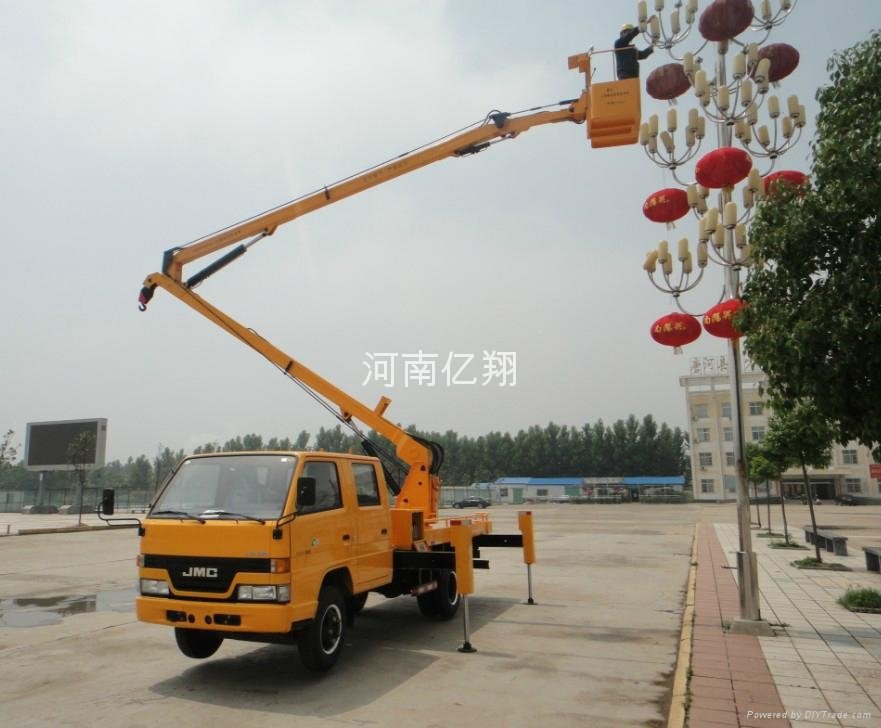 Jiangling 16 meters overhead working truck 3