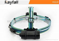 Rayfall HS2LR Aluminum headlamp waterproof Rechargeable cree led headlamp 