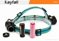 Rayfall HS1L CE & RoHs high bright Rechargeable Cree led headlamp