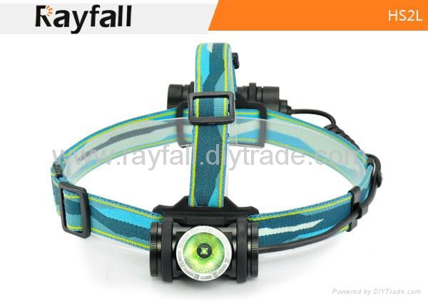 Rayfall HS2L High bright 550 lumens Cree XML T6 led headlamp 4