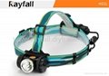 Rayfall HS1L CE 550 lumens waterproof Recharge Cree led headlamp  5