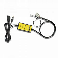 New design USB Car AUX-IN Adapter for