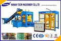 Concrete block making machine