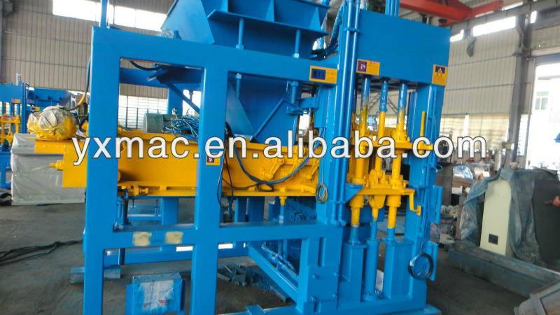 Concrete block making machine 3