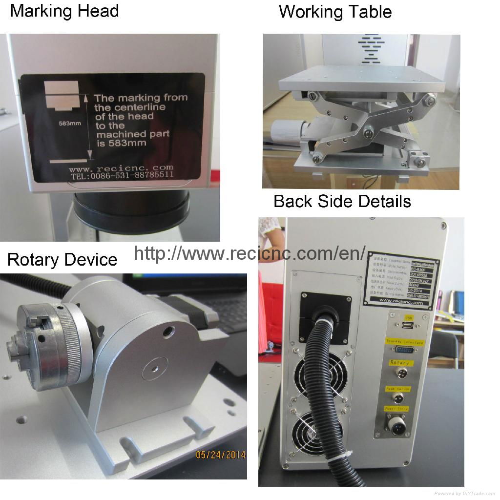 Steel Metal Laser Marking Machine  2