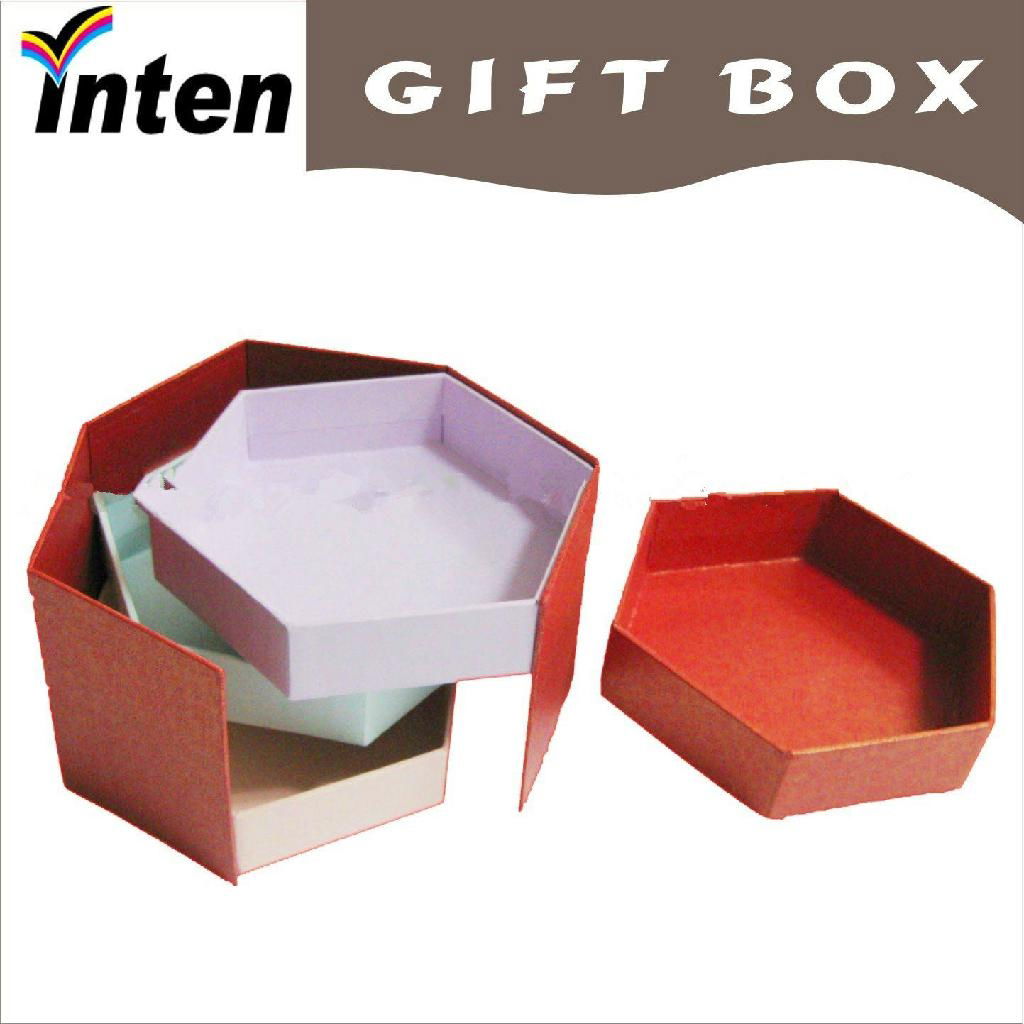 tri- layer chocolate packing thin gift box