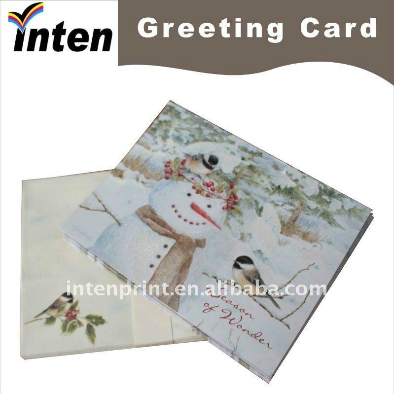 printed promotional handmade greeting card 5