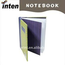 	printed hardcover writting note pad