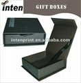 rigid folding paper shoe box with ribbon 3