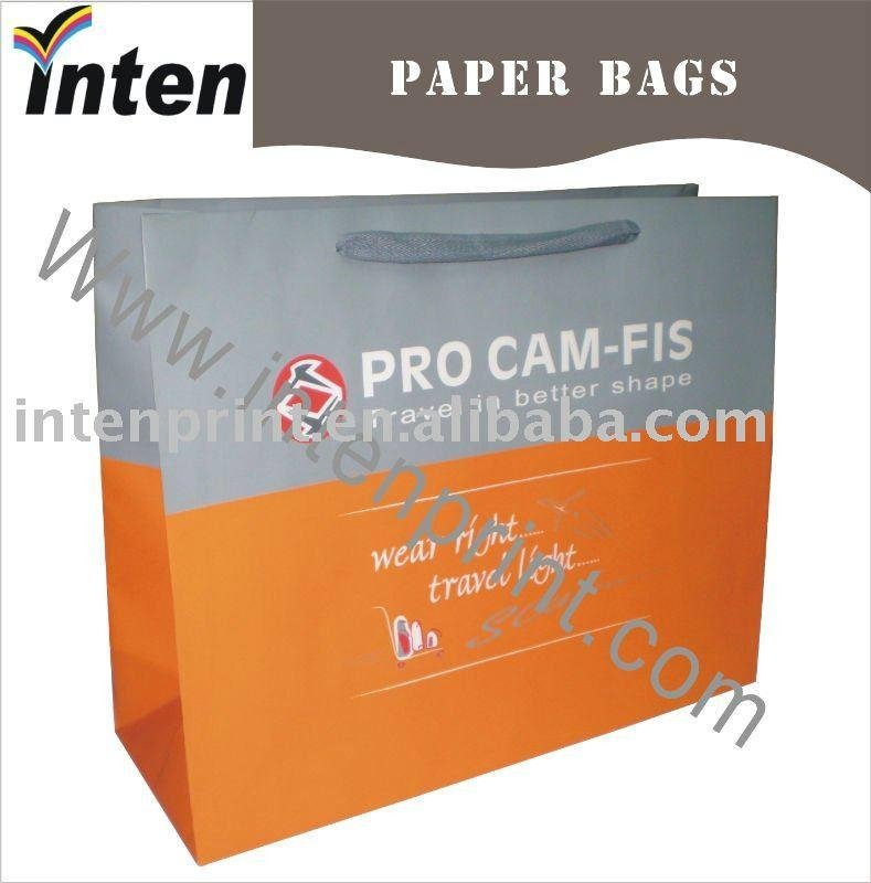 pp rope handle chocolate bag with logo printing 2