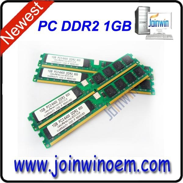 Full compatible 64mb*8 desktop ram ddr2 1gb for longdimm 2