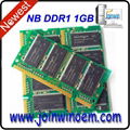 PC3200 400MHZ 64mb*8 16chips ram ddr1 1gb 2