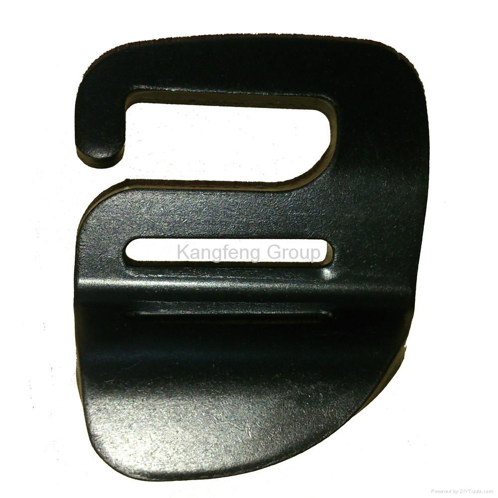 Aluminum Buckle/Precise Stamping Part Anodizing Black Finish 