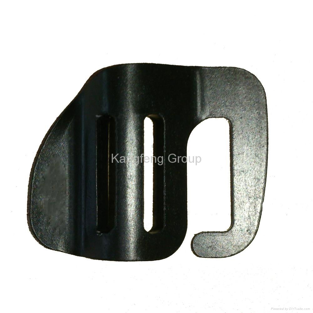 Aluminum Buckle/Precise Stamping Part Anodizing Black Finish  4