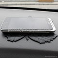 Car mounted PU cell phone sticky anti slip pad 2