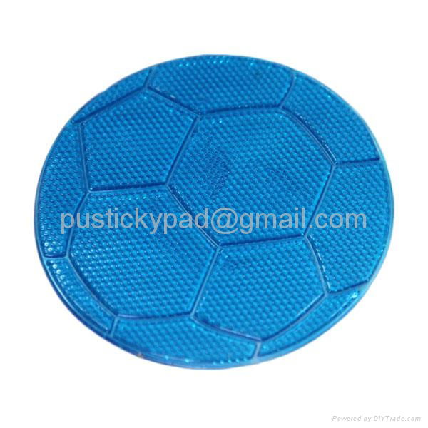 New Arrival football style PU gel sticky car anti slip pad 2