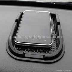 Black Anti Slip Mat Sticky Grip Pad Phone Holder for iphone Smartphone 