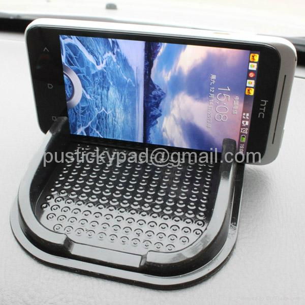 Black Anti Slip Mat Sticky Grip Pad Phone Holder for iphone Smartphone  2