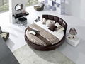 2014 latest design leather beds  4