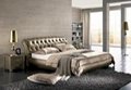 2014 latest design leather beds  5