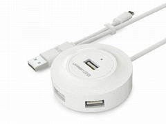 UGREEN USB 2.0 Hub 4 Ports with OTG