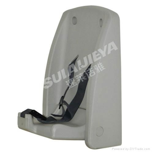wall-mounted HDPE child protection seat 2