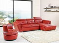 Living room furniture Modern Leather