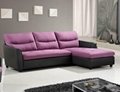 Living room furniture Modern Leather Sofa  4
