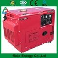 10KW Popular Silent biogas generator with low price