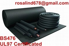 NBR/PVC air duct rubber foam insulation roll