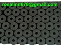 one side alumium foil closed cell self seal air duct rubber foam insulation roll