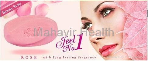 Jeel No.1 Beauty Soap Rose Fresh Fragrance