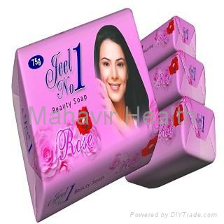 Jeel No.1 Beauty Soap Rose Fresh Fragrance 3