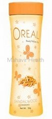 Oreal Beauty Talc With Sandal Wood Fragrence