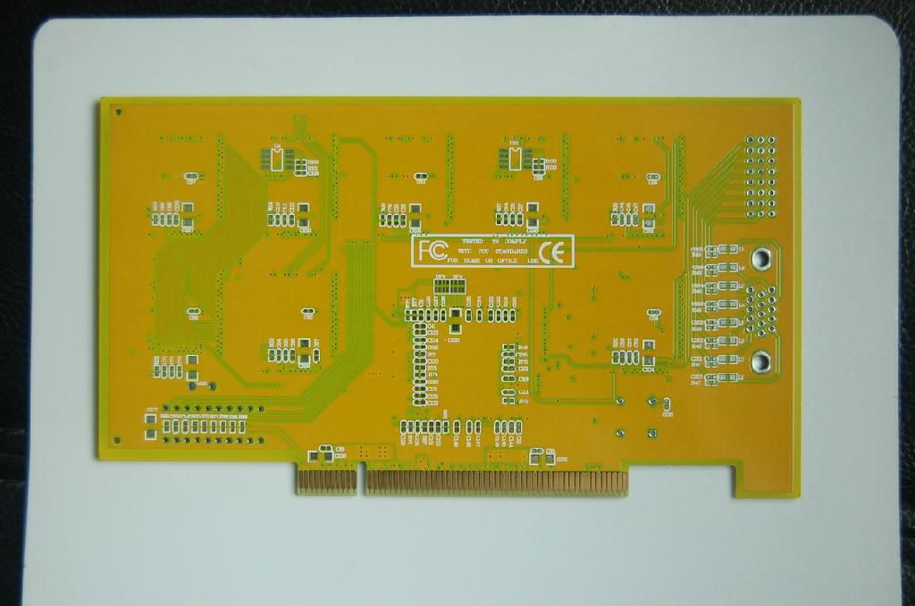 yellow pcb board