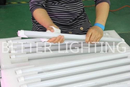 Promotional 5.2$-19.5$ 18W 4ft T8 LED tube 1560LM 1212*26MM 3